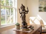 Solid Brass Parvati Statue