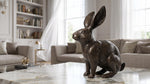 Brass Rabbit Figurine