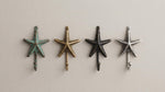 Solid Brass Starfish Wall Hook