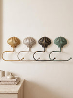 Solid Brass Seashell Toilet Paper Holder