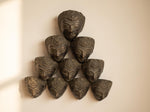 Brass Tribal Wall Mask Set