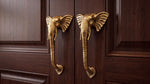 Solid Brass Elephant Door Handle