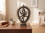 Solid Brass Dancing Ganesha Statue
