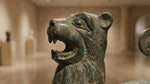 Brass Mythical Lion Statue