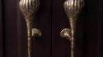 Solid Brass Seashell Door Handle