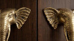 Solid Brass Elephant Door Handle