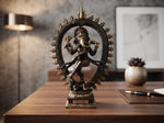 Solid Brass Dancing Ganesha Statue