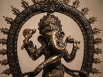 Solid Brass Dancing Ganesha Statue