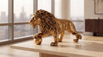 Brass Medici Lion Statue