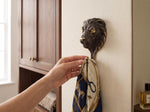 Solid Brass Lion Face Wall Hook