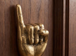 Solid Brass Pinky Promise Wall Hook