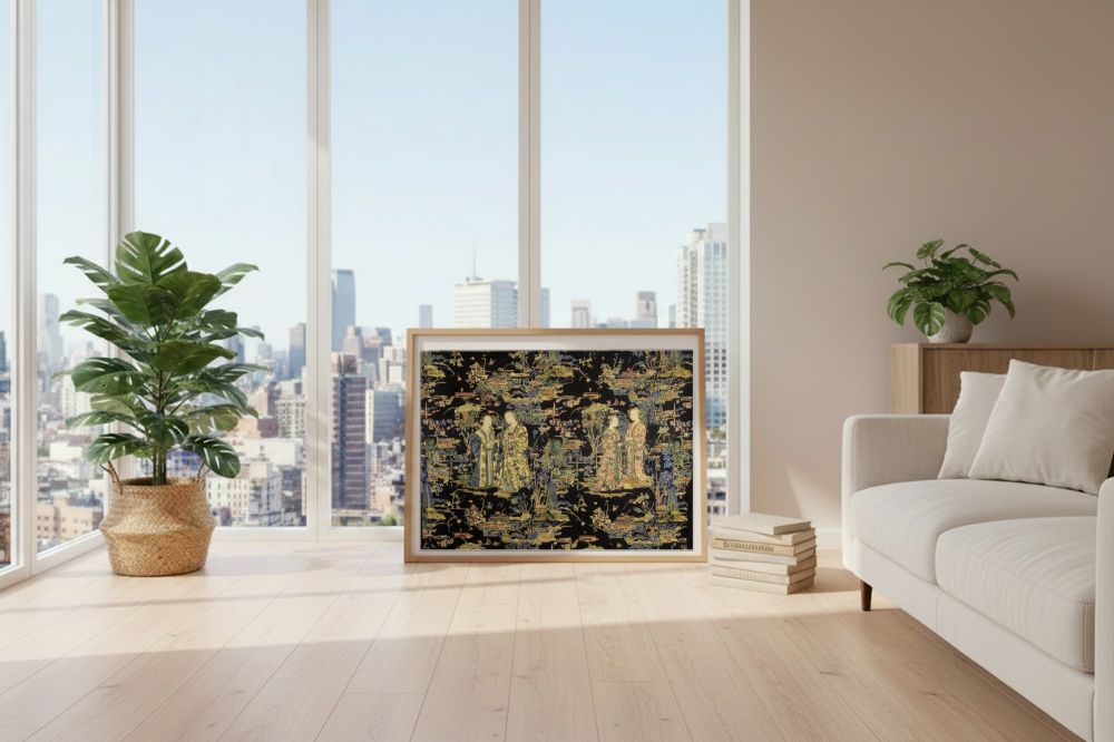 Framed room mockup - loft
