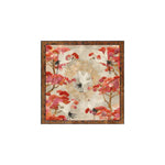 This elegant square area rug, made of hand-tufted wool, features a stunning floral design with vibrant pink and red blossoms and graceful cranes. Perfect for large living rooms, this wool rug adds a touch of sophistication and warmth to any space. The intricate pattern and high-quality material make it an ideal choice for those seeking luxurious area rugs for their living room.