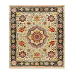  Imperial Opulence Hand Knotted Area Rug, a stunning centerpiece that radiates luxury and sophistication. Its intricate patterns and rich textures elevate any space, making it a perfect addition to your home decor. 