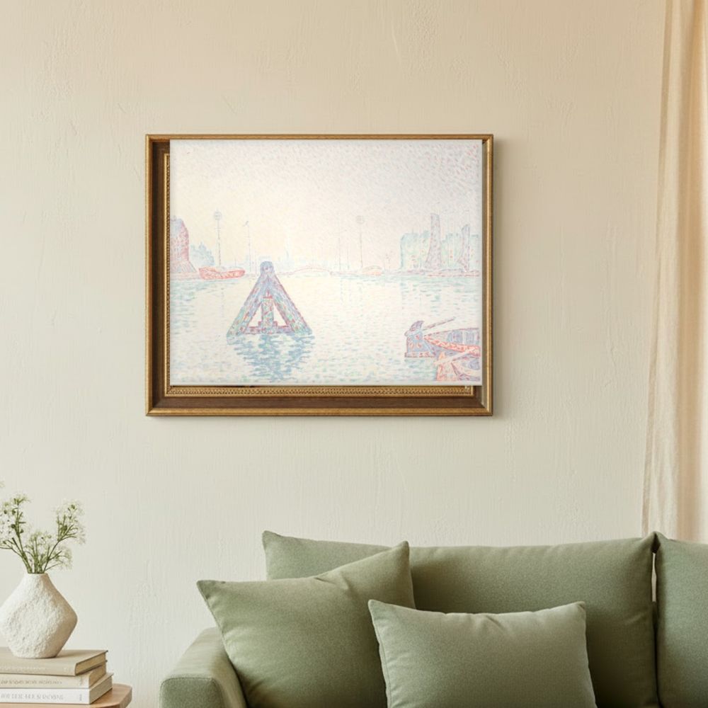 Framed room mockup - sage