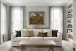 Framed room mockup - gold