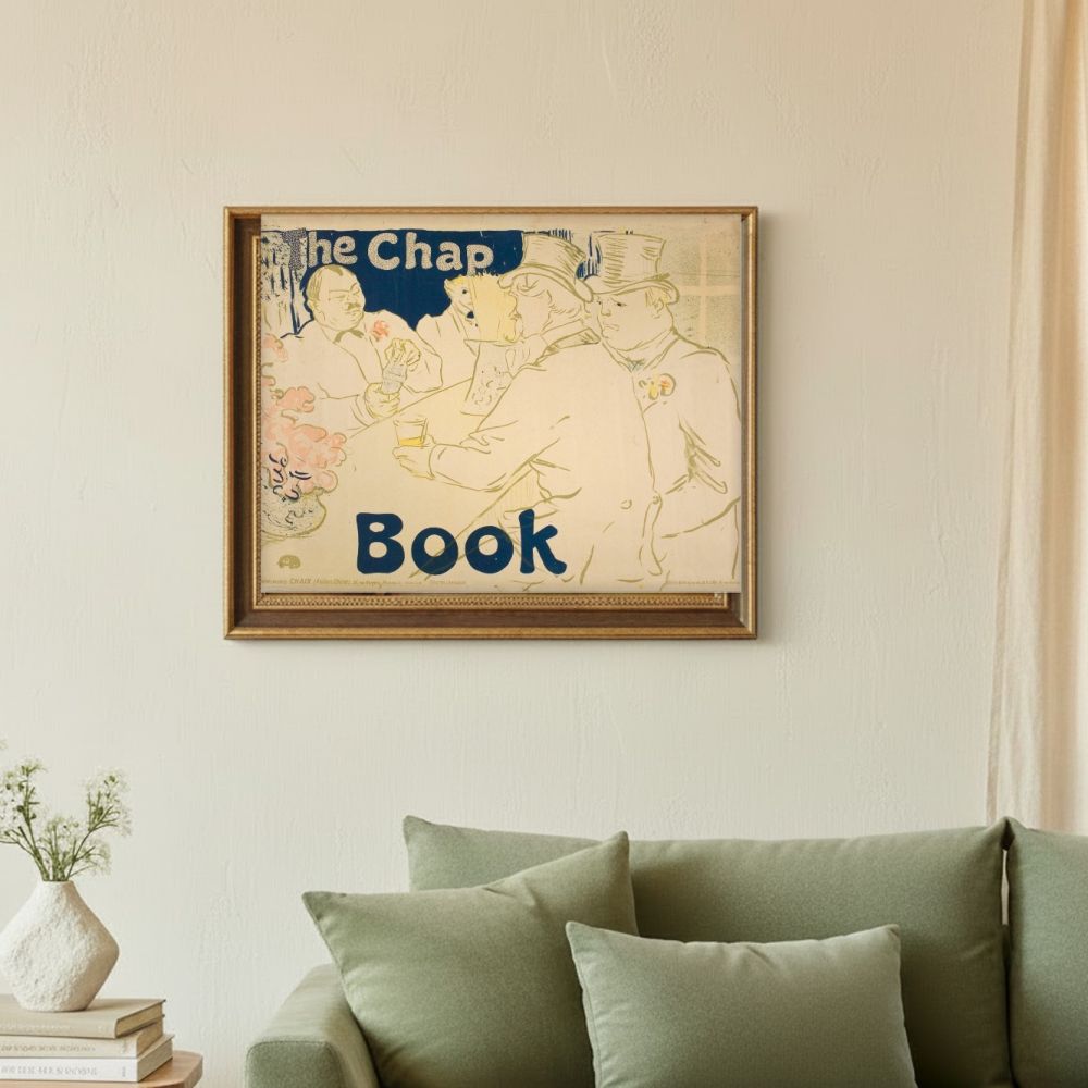 Framed room mockup - sage