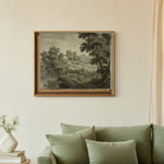 Framed room mockup - sage