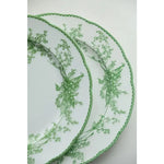 Jade Green Lily of The Valley Decorative Bone China Plate