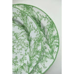 Jade Green Lily of The Valley Decorative Bone China Plate