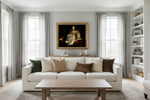 Framed room mockup - gold