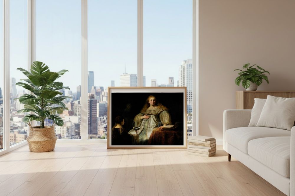 Framed room mockup - loft
