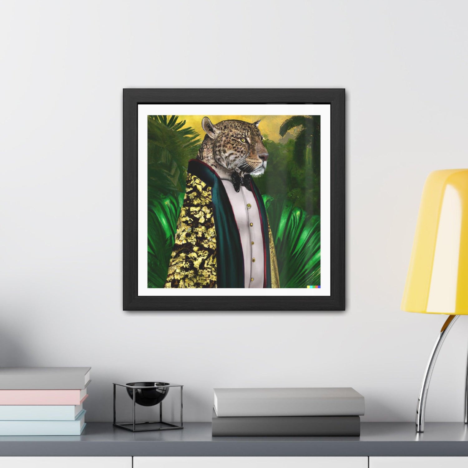 Jungle King Framed Poster Wall Art