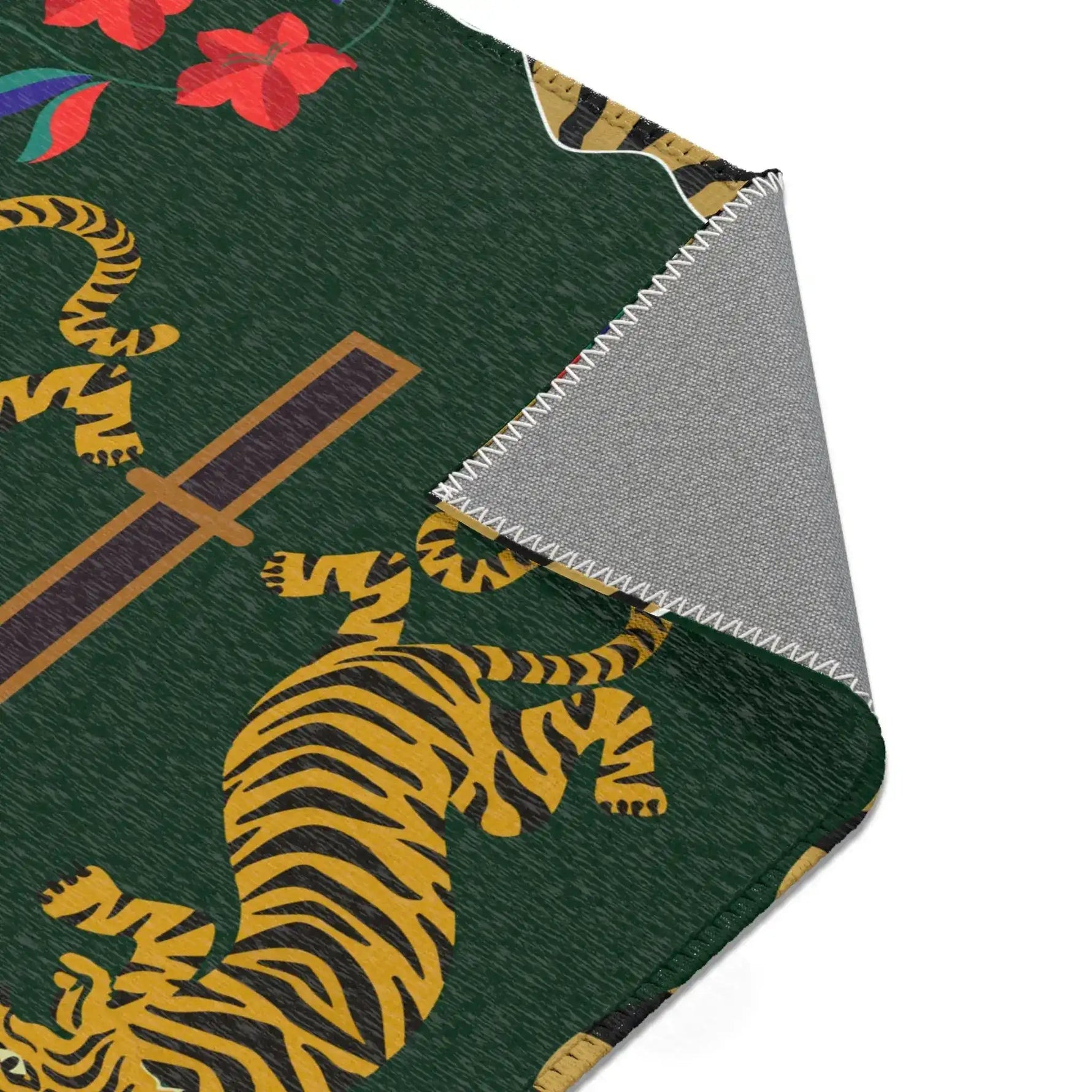 Jungle Majesty Accent Rug - MAIA HOMES