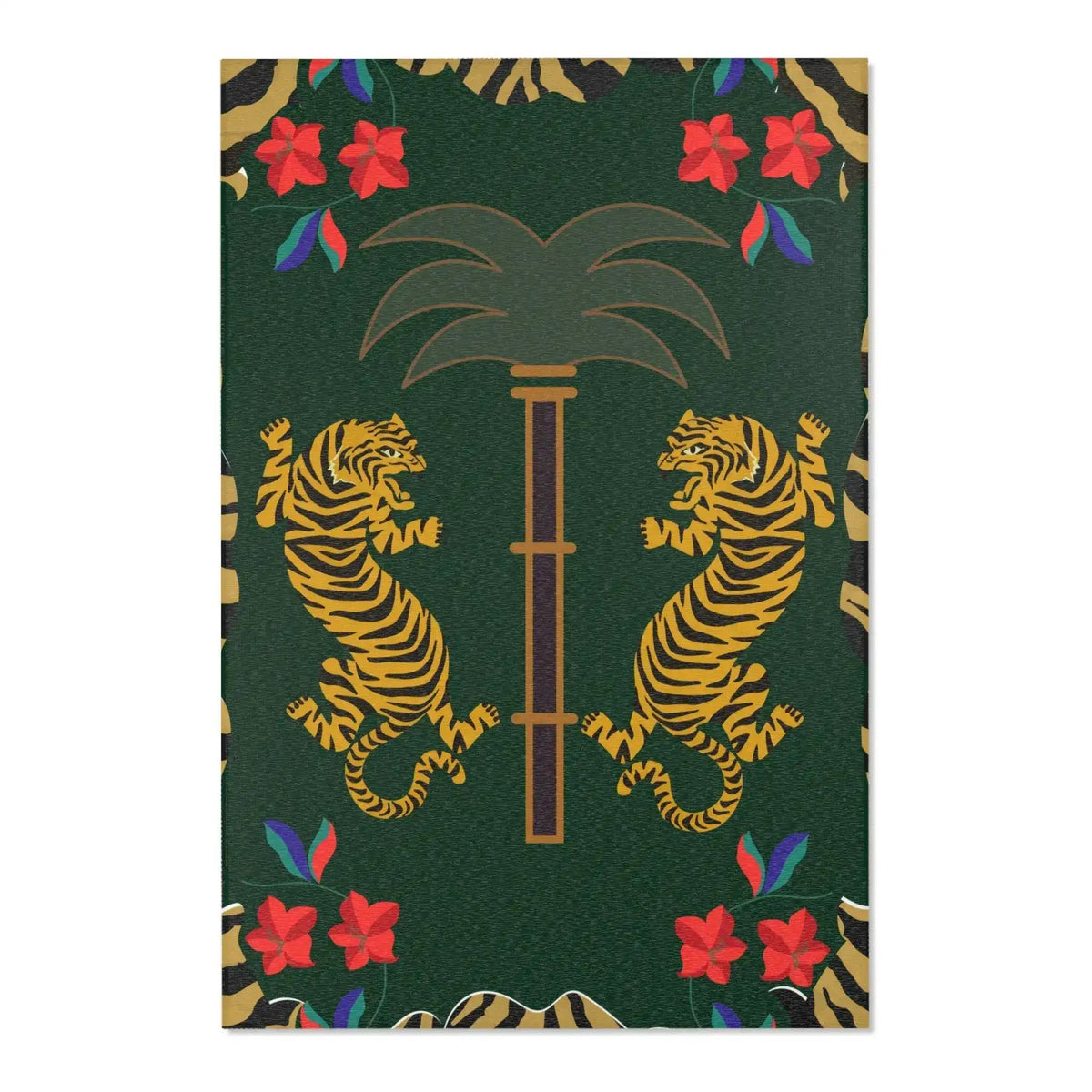 Jungle Majesty Accent Rug - MAIA HOMES