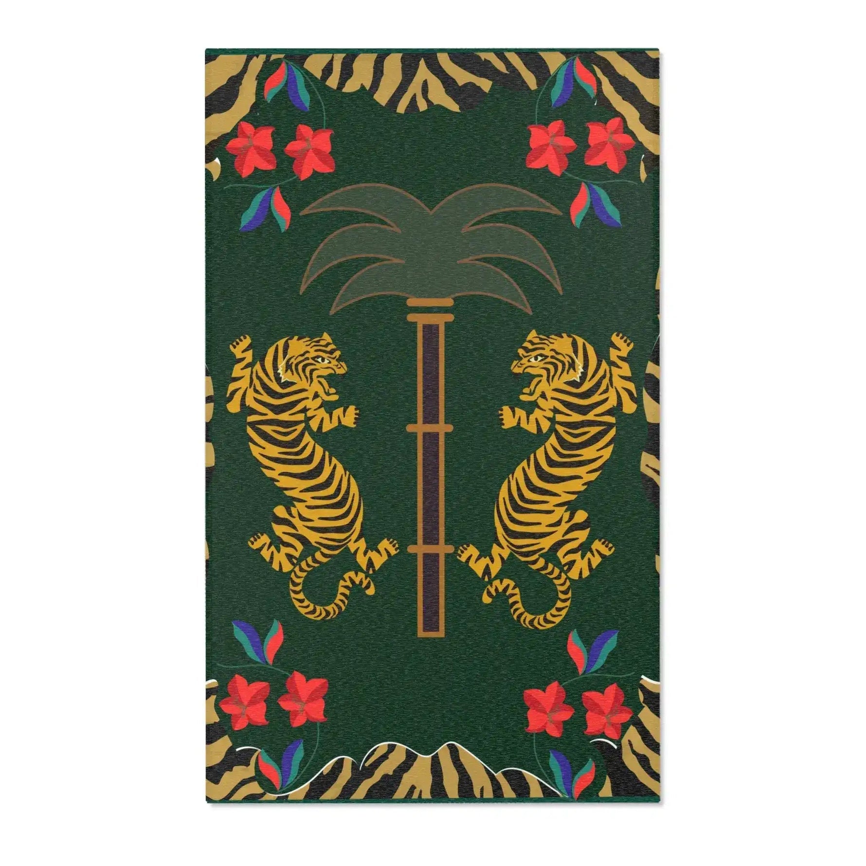 Jungle Majesty Accent Rug - MAIA HOMES