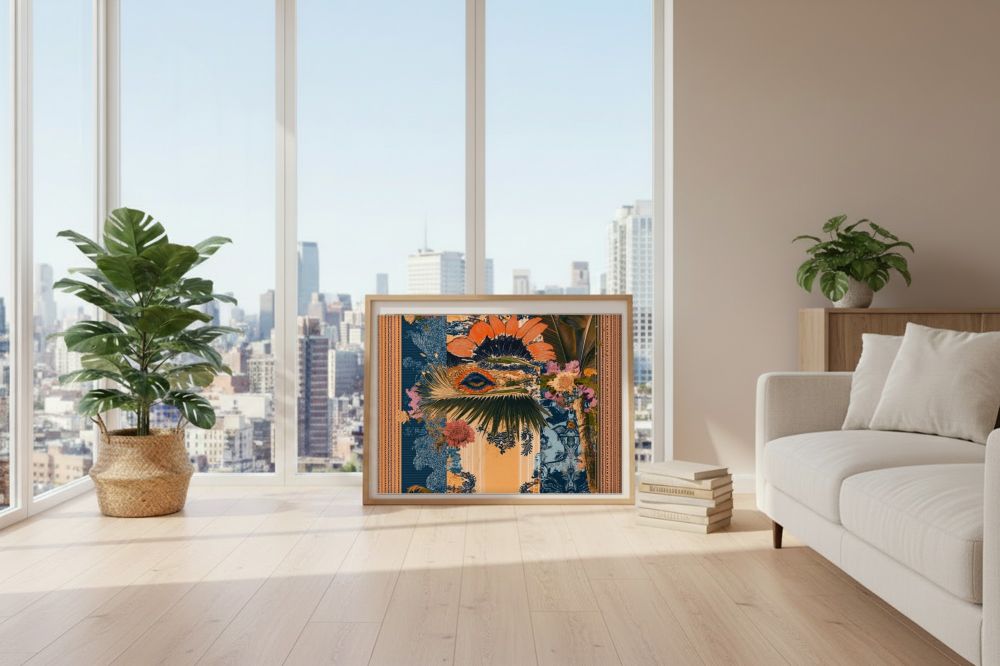 Framed room mockup - loft