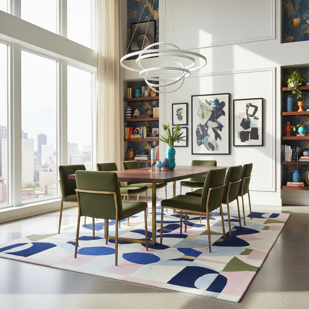Kaleidoscope Core Hand Tufted Rug