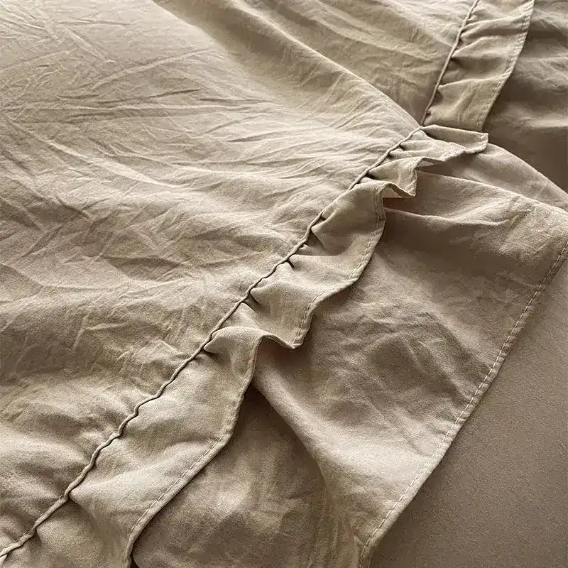 Korean Princess Ruffles Bedding Set - MAIA HOMES