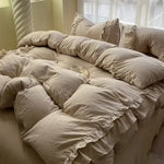 Korean Princess Ruffles Bedding Set - MAIA HOMES