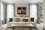 Framed room mockup - gold