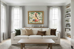 Framed room mockup - gold