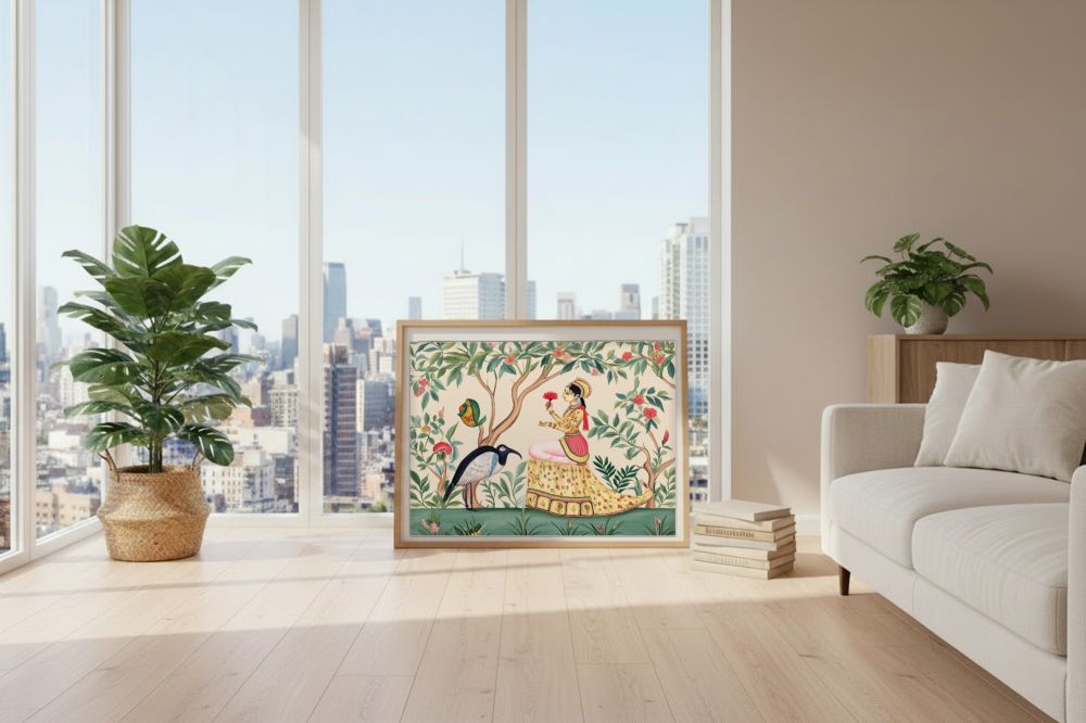 Framed room mockup - loft