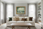 Framed room mockup - gold