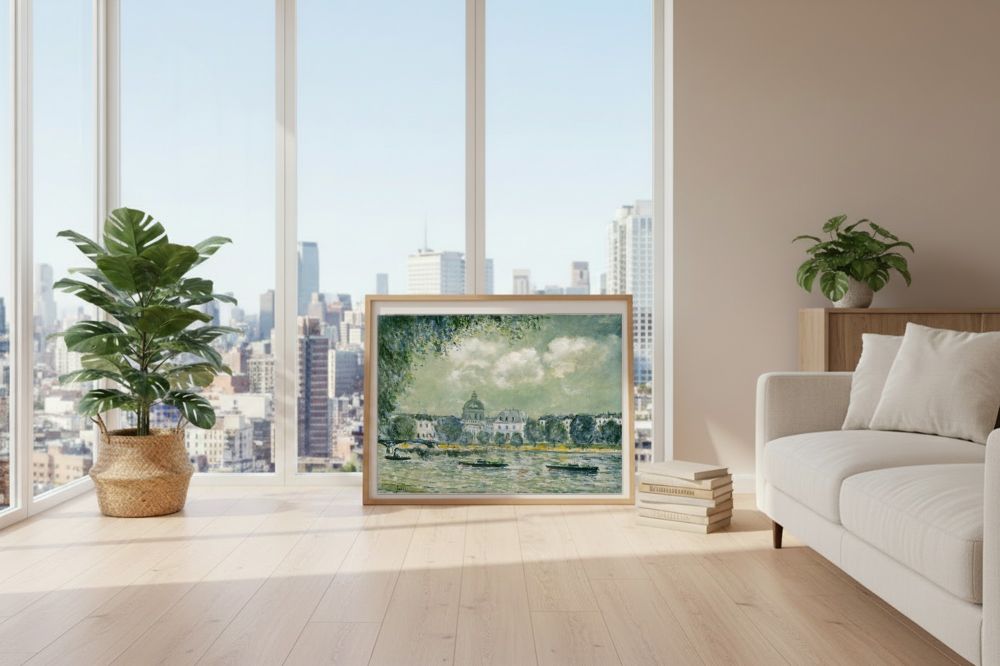 Framed room mockup - loft