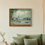 Framed room mockup - sage