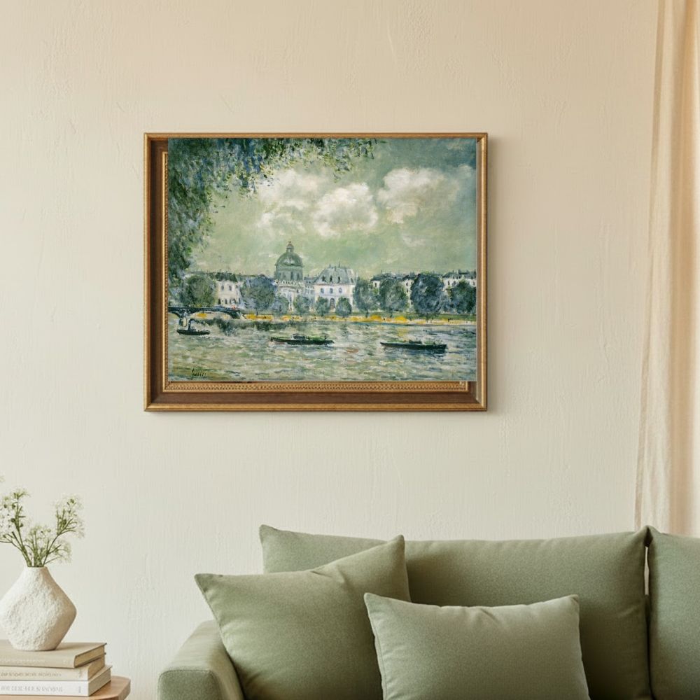 Framed room mockup - sage