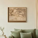 Framed room mockup - sage
