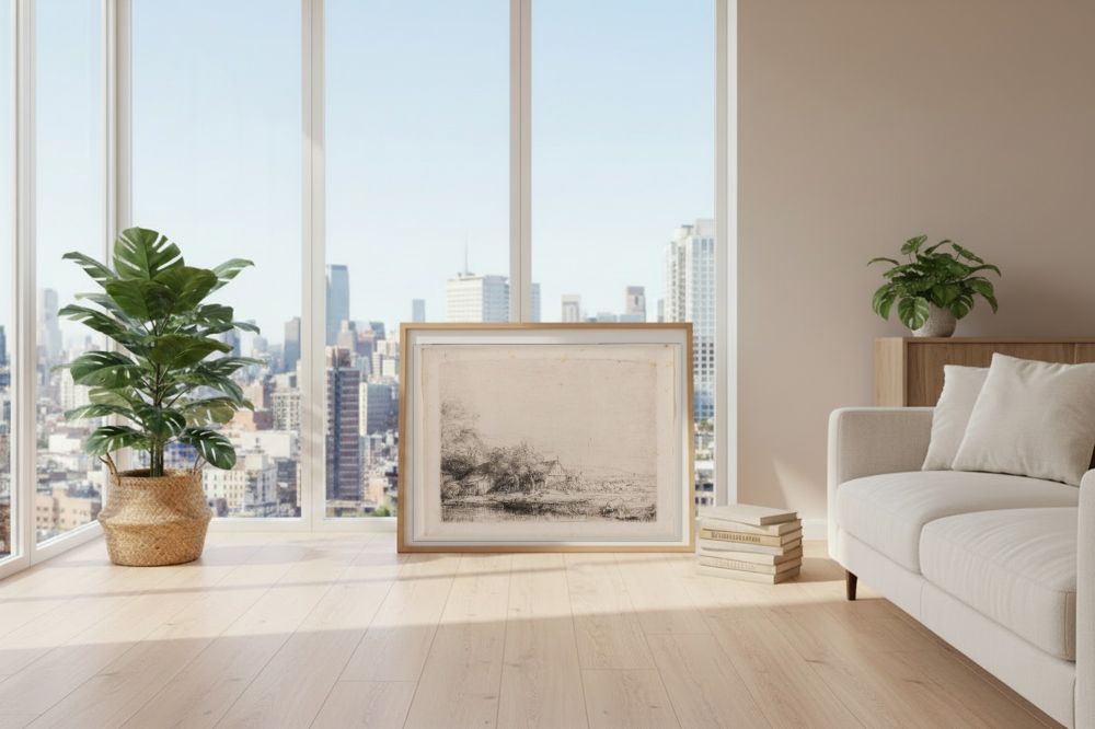 Framed room mockup - loft