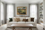 Framed room mockup - gold