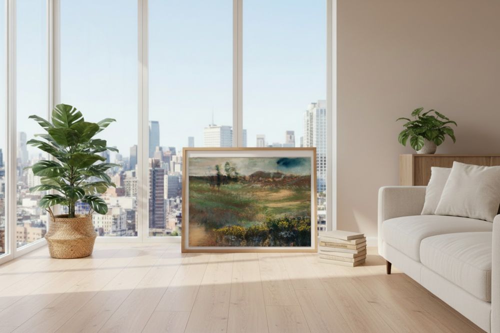 Framed room mockup - loft