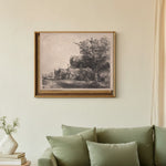 Framed room mockup - sage