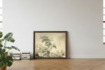 Framed room mockup - leaning