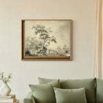 Framed room mockup - sage