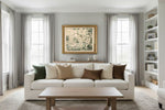 Framed room mockup - gold