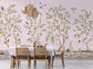 Lemon Tree Chinoiserie - Pink Wallpaper Mural - MAIA HOMES